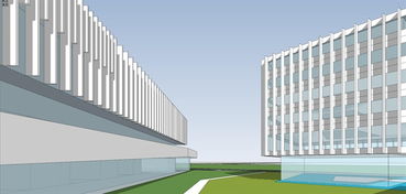 精品经济技术开发区人民医院SU模型及效果图技术开发 数字化医疗新典范